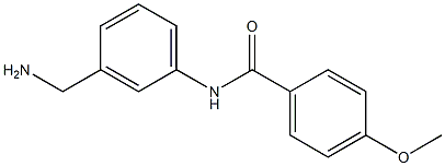 N-[3-(aminomethyl)phenyl]-4-methoxybenzamide|