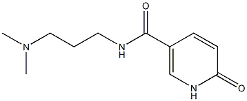 N-[3-(dimethylamino)propyl]-6-oxo-1,6-dihydropyridine-3-carboxamide