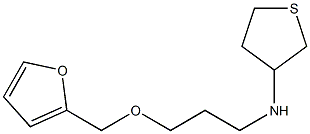 N-[3-(furan-2-ylmethoxy)propyl]thiolan-3-amine