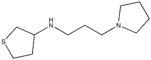 N-[3-(pyrrolidin-1-yl)propyl]thiolan-3-amine Structure