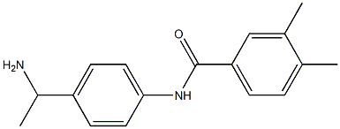 N-[4-(1-aminoethyl)phenyl]-3,4-dimethylbenzamide