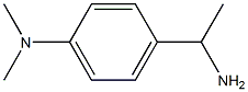 N-[4-(1-aminoethyl)phenyl]-N,N-dimethylamine 化学構造式