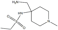 N-[4-(aminomethyl)-1-methylpiperidin-4-yl]ethane-1-sulfonamide Structure