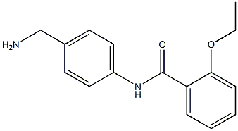 N-[4-(aminomethyl)phenyl]-2-ethoxybenzamide Struktur