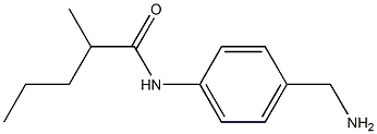 N-[4-(aminomethyl)phenyl]-2-methylpentanamide