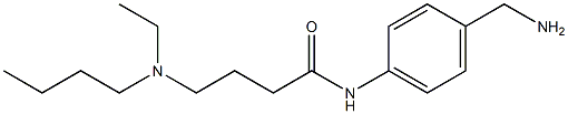 N-[4-(aminomethyl)phenyl]-4-[butyl(ethyl)amino]butanamide