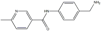 N-[4-(aminomethyl)phenyl]-6-methylnicotinamide