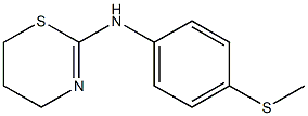 N-[4-(methylsulfanyl)phenyl]-5,6-dihydro-4H-1,3-thiazin-2-amine