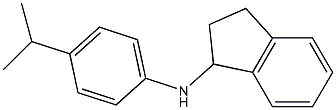 N-[4-(propan-2-yl)phenyl]-2,3-dihydro-1H-inden-1-amine