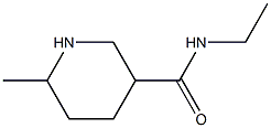 N-ethyl-6-methylpiperidine-3-carboxamide,,结构式