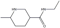 N-ethyl-6-methylpiperidine-3-carboxamide Structure