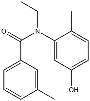 N-ethyl-N-(5-hydroxy-2-methylphenyl)-3-methylbenzamide Structure