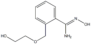 N'-hydroxy-2-[(2-hydroxyethoxy)methyl]benzene-1-carboximidamide