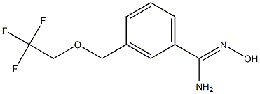 N'-hydroxy-3-[(2,2,2-trifluoroethoxy)methyl]benzenecarboximidamide