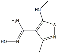 N'-hydroxy-3-methyl-5-(methylamino)isothiazole-4-carboximidamide