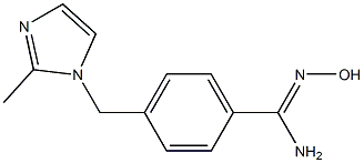 N'-hydroxy-4-[(2-methyl-1H-imidazol-1-yl)methyl]benzenecarboximidamide