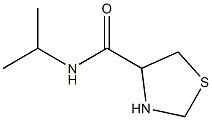 N-isopropyl-1,3-thiazolidine-4-carboxamide 化学構造式