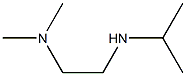 N'-isopropyl-N,N-dimethylethane-1,2-diamine,,结构式