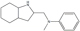 N-methyl-N-(octahydro-1H-indol-2-ylmethyl)aniline