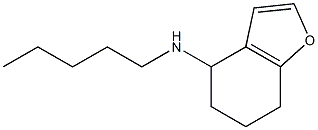 N-pentyl-4,5,6,7-tetrahydro-1-benzofuran-4-amine Structure