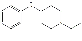 N-phenyl-1-(propan-2-yl)piperidin-4-amine Struktur