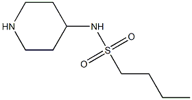 N-piperidin-4-ylbutane-1-sulfonamide Structure