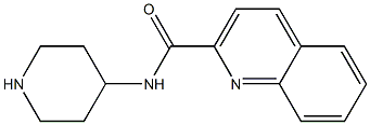 N-piperidin-4-ylquinoline-2-carboxamide Structure