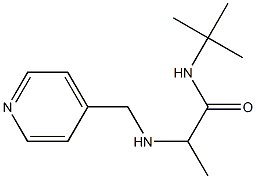 N-tert-butyl-2-[(pyridin-4-ylmethyl)amino]propanamide