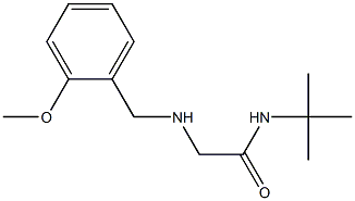 N-tert-butyl-2-{[(2-methoxyphenyl)methyl]amino}acetamide|