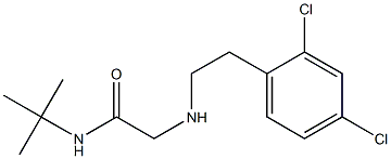  N-tert-butyl-2-{[2-(2,4-dichlorophenyl)ethyl]amino}acetamide