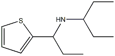 pentan-3-yl[1-(thiophen-2-yl)propyl]amine Structure