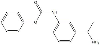 phenyl N-[3-(1-aminoethyl)phenyl]carbamate Structure