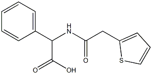  phenyl[(thien-2-ylacetyl)amino]acetic acid