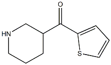 piperidin-3-yl(thien-2-yl)methanone 结构式