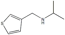 propan-2-yl(thiophen-3-ylmethyl)amine Structure