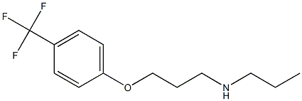  propyl({3-[4-(trifluoromethyl)phenoxy]propyl})amine