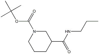  tert-butyl 3-[(propylamino)carbonyl]piperidine-1-carboxylate