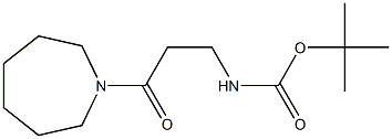 tert-butyl 3-azepan-1-yl-3-oxopropylcarbamate