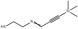Ethanethiol,  2-[[3-(trimethylsilyl)-2-propyn-1-ylidene]amino]-
