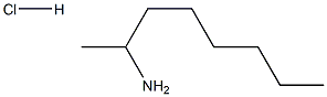 2-Aminooctane hydrochloride,,结构式