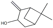 6,6-dimethyl-2-methylidene-norpinan-3-ol,,结构式