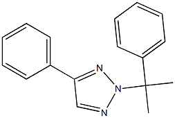 2-Cumyl-5-phenyltrazole Structure