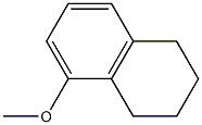 5-Methoxy-1,2,3,4-tetrahydronaphthalene 结构式