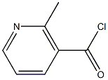 2-Methylnicotinoyl  chloride,,结构式