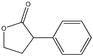 3-Phenyl-dihydro-furan-2-one 化学構造式