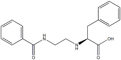 HIPPURYL-L-PHENYLALANINE extrapure 化学構造式