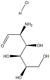 D-MANNOSAMINE HYDROCHLORIDE extrapure for biochemistry 化学構造式