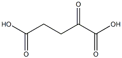 a-KETOGLUTARIC ACID extrapure AR Structure