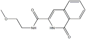 3-Isoquinolinecarboxamide,  1,2-dihydro-N-(2-methoxyethyl)-1-oxo-