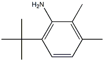 6-tert-butyl-2,3-dimethylphenylamine Struktur